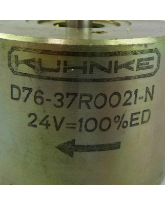Kuhnke Drehmagnet D76-37ROO21-N 24VDC GEB