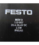 Festo Magnetventil MVH-5/3-E-1/8-B 30478 GEB