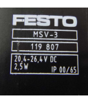 Festo Magnetventil MVH-5/3-E-1/4-S-B-VI 118809 GEB