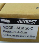 Airbest Vacuum Generator ABM20-C 4-6bar OVP