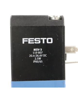 Festo Magnetventil MVH-5-1/8-B 19779 GEB