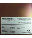 Heinzinger Power Supply NCE 600-50pos. 00.220.684.1 GEB