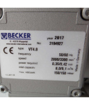 Becker Vakuumpumpe VT4.8 3104927 150/150mbar NOV