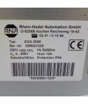 Rhein Nadel Automation GmbH Kompaktsteuergerät ESG2000 230V #K2 GEB