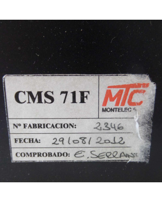 Pasaban Inverter CMS 71F GEB