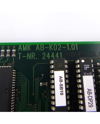 AMK AMKASYN Optionskarte AB-K02-1.01 GEB