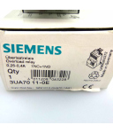 Siemens Überlastrelais 3UA7011-0E OVP