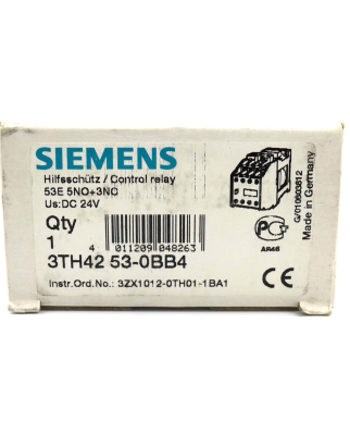 Siemens Sch&uuml;tz Hilfssch&uuml;tz 3TH4253-0BB4 OVP