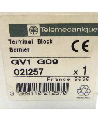 Telemecanique Anschlussblock GV1-G09 021257 OVP