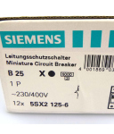Siemens Leitungsschutzschalter 5SX2125-6 (12Stk) OVP