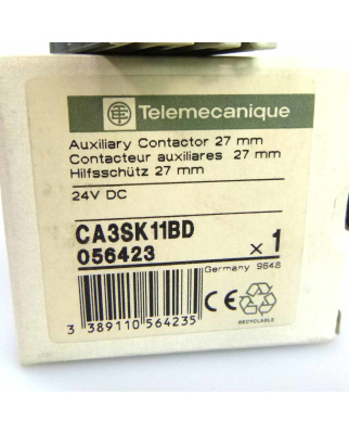 Telemecanique Hilfsschütz CA3SK11BD 056423 OVP