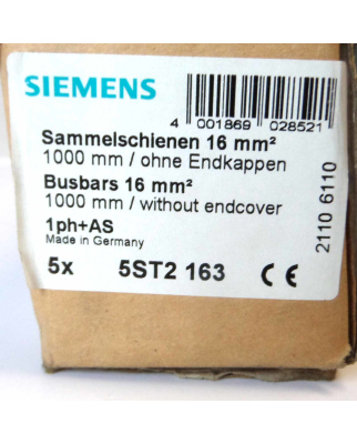 Siemens Sammelschiene 5ST2163 (5Stk.) OVP