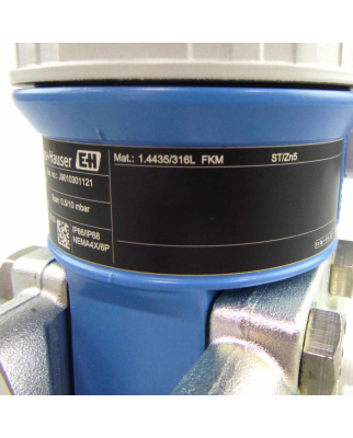 Endress+Hauser Differenzdrucktransmitter Deltabar M PMD55-16AQ4/0 PMD55-AA21BA27BGBHA4A1A+ABPBZ1 NOV