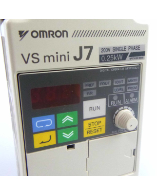 Omron Sysdrive 3G3JV Inverter CIMR-J7AZB0P2 0,25kW OVP