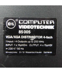 KHI-electronic VGA/XGA Distributor 4-fach 85005 230V GEB