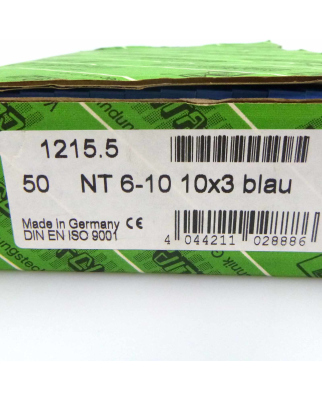 Contaclip Neutralleiter-Trennklemme NT 6-10 10x3 BU 1215.5 (50Stk.) OVP