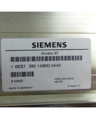 Simatic S7 Profilschiene 6ES7 390-1AB60-0AA0 16cm OVP