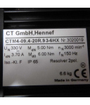 CT GmbH Hennef Servomotor CTM4-09.4-20R.9 3-6HX OVP