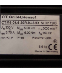 CT GmbH Hennef Servomotor CTM4-09.4-20R.9 3-6HX GEB