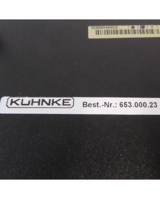 Kuhnke Erweiterungsrack 653.000.23 OVP