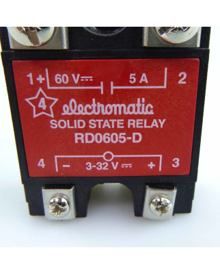 electromatic Halbleiterrelais RD0605-D OVP