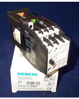 Siemens Sch&uuml;tz 3TF4011-0BB4 OVP