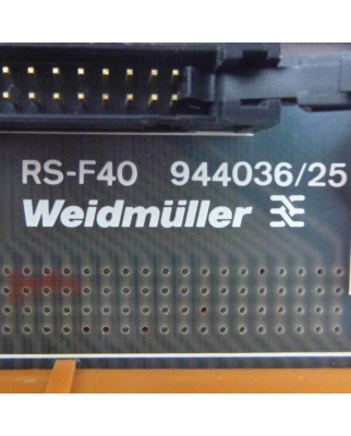 Weidmüller Schnittstelle RS-F40 944036/25 GEB