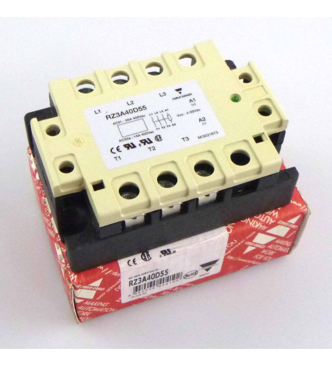 Carlo Gavazzi Halbleiterrelais RZ3A40D55 OVP