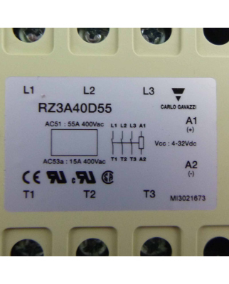 Carlo Gavazzi Halbleiterrelais RZ3A40D55 OVP