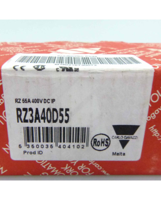 Carlo Gavazzi Halbleiterrelais RZ3A40D55 OVP