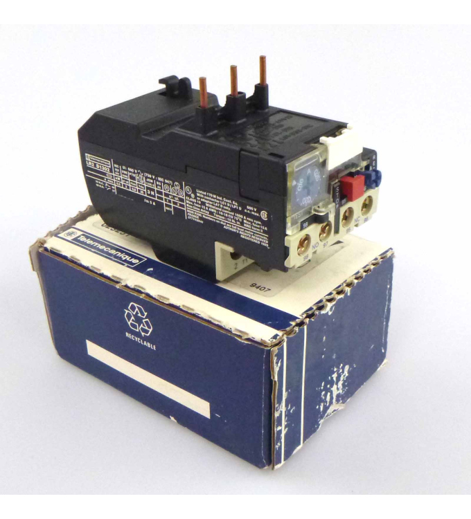 Telemecanique Motorschutz-Relais LR2D1302 023251 OVP