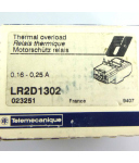 Telemecanique Motorschutz-Relais LR2D1302 023251 OVP