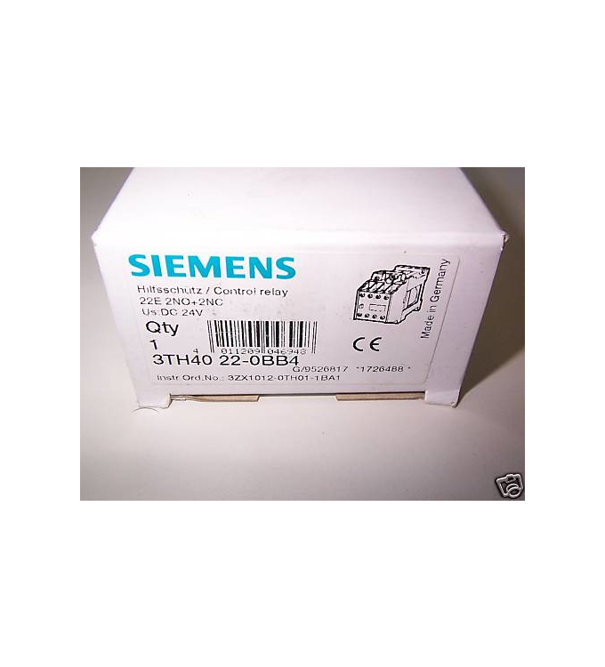 Siemens Sch&uuml;tz Hilfssch&uuml;tz 3TH4022-0BB4 OVP