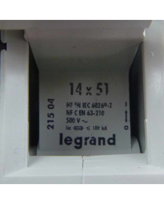 Legrand Sicherungshalter 21 504 OVP