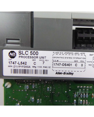 Allen Bradley Modularer Prozessor SLC 500 1747-L542 Ser....