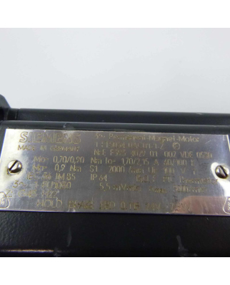 Siemens AC-VSA-Motor 1FT5034-0AC01-1-Z Z=G45+H22 + ROD...