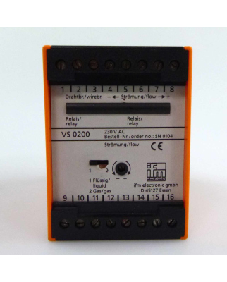 ifm electronic Auswerteeinheit VS 0200 230VAC GEB