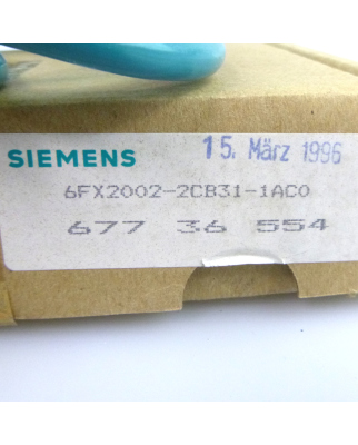 Siemens Signalleitung 6FX2002-2CB31-1AC0 OVP