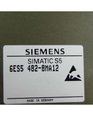 Simatic S5 DI/DO 482 6ES5 482-8MA12 E-Stand:01 OVP