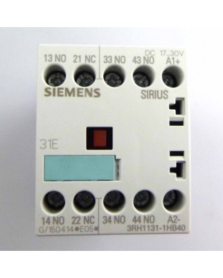 Siemens Hilfsschütz 3RH1131-1HB40 OVP