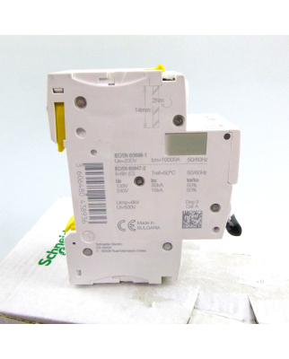 Schneider Electric Leitungsschutzschalter A9F07610 1P+N 10A C (6Stk.) OVP