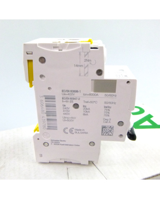 Schneider Electric Leitungsschutzschalter A9F03206 2P 6A B (6Stk.) OVP