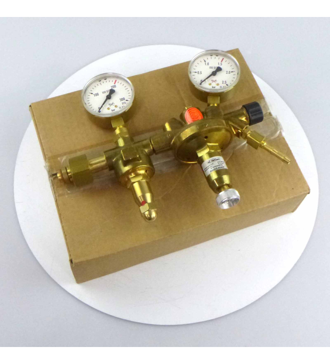 AirCom Druckregler für Stickstoff (N2) RH202-00A07 0-1,5bar OVP