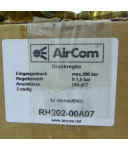 AirCom Druckregler für Stickstoff (N2) RH202-00A07 0-1,5bar OVP