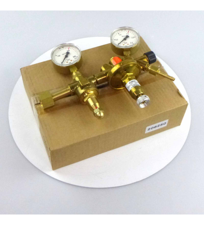 AirCom Druckregler für Argon (Ar) RH202-00A05 0-1,5bar OVP