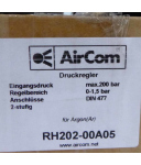 AirCom Druckregler für Argon (Ar) RH202-00A05 0-1,5bar OVP