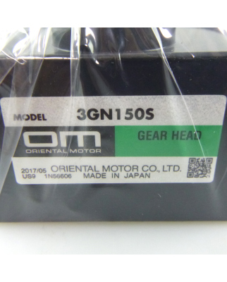 ORIENTAL MOTOR Stirnradgetriebe 3GN150S OVP