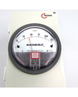 Briem Differenzdruckmessgerät GBA 604 MF 0.75 0-125Pa OVP