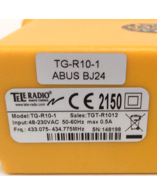 ABUS Elektro-Kettenzug GM 2 160.12-1 160 kg + Tele-Radio Funk TG-T9-1 OVP