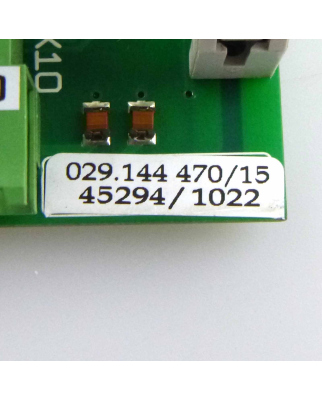 ALSTOM Alspa MD2000 Baugruppe 029.144 470 GEB